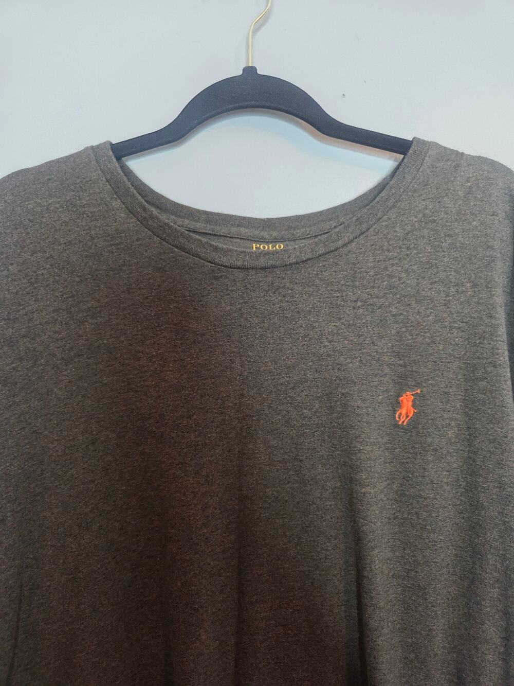 Polo Ralph Lauren Mens XXL Hunter Green Orange Logo